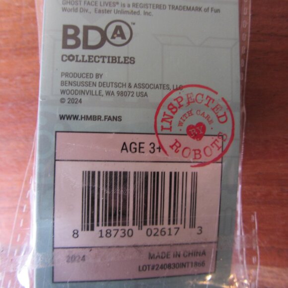 killer klowns from outer space keychain dangler NIP ghost face 2024 (T642) - Picture 8 of 8